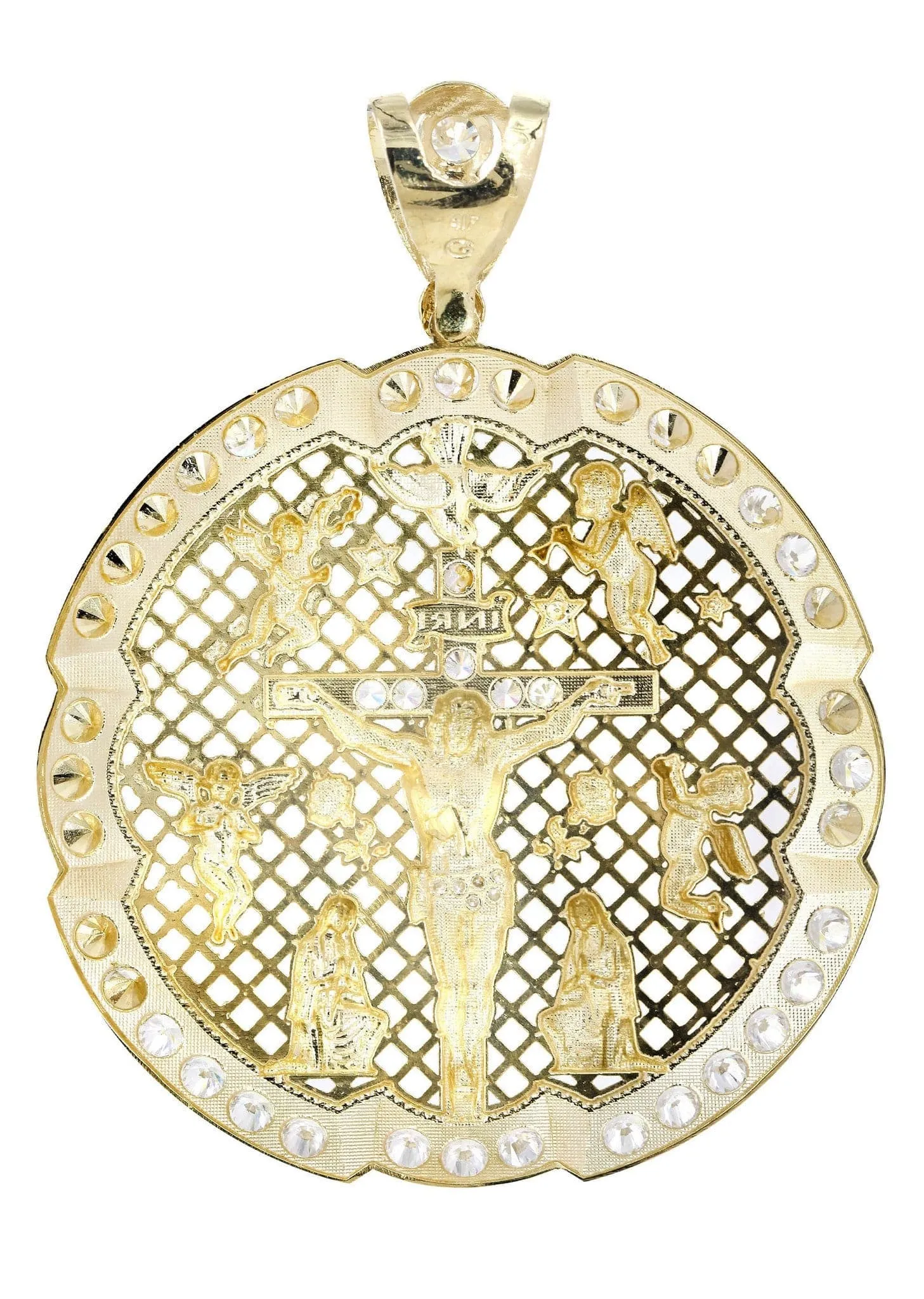 10K Gold Jesus Pendant  |  39.1 Grams