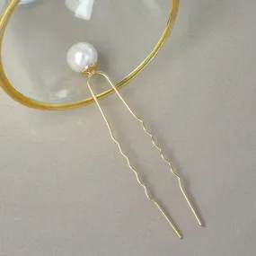 10mm Pearl U Shaped Hairpin