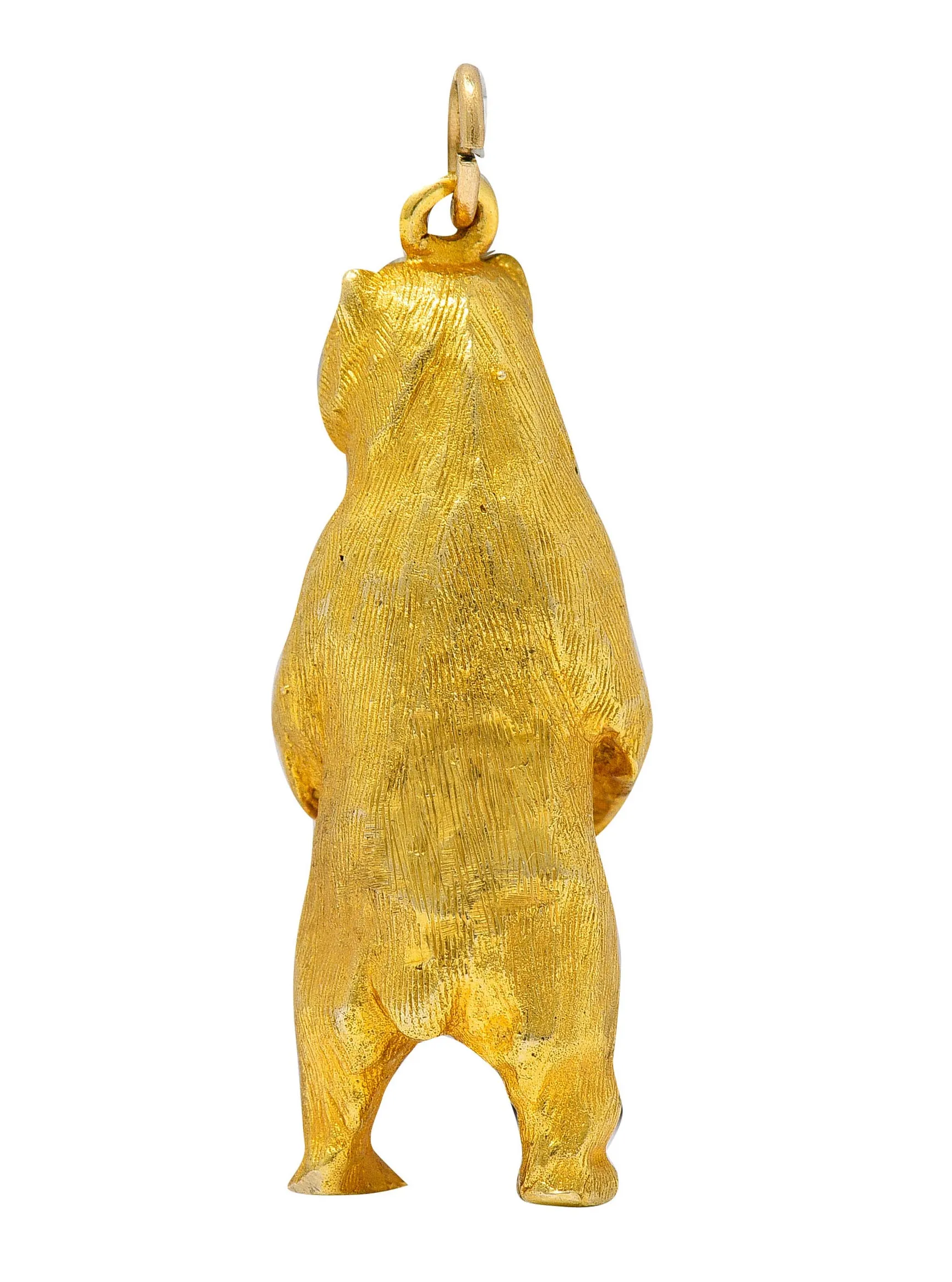 1970's Vintage 14 Karat Gold Grizzly Bear Charm