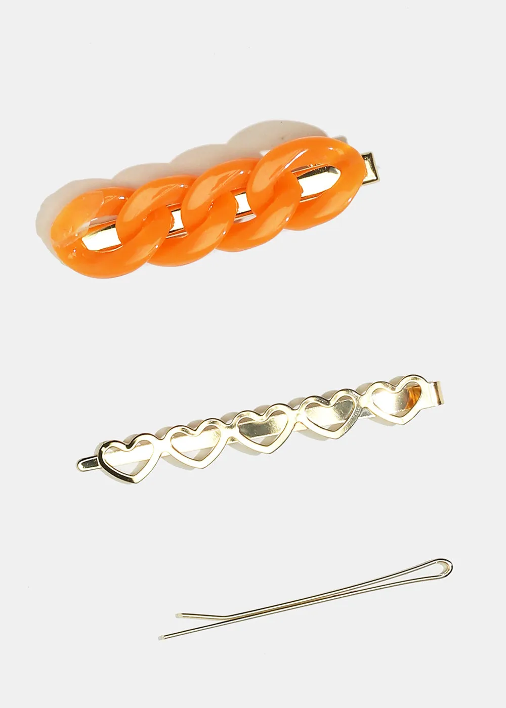 3-Piece Linked Circle Hair Pins