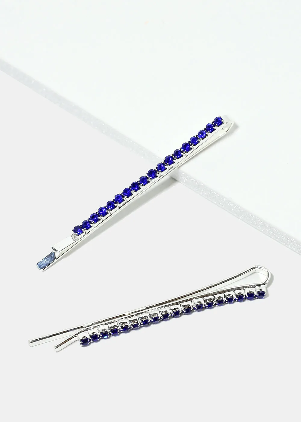 4-Piece Rhinestone-Studded Hair Pins