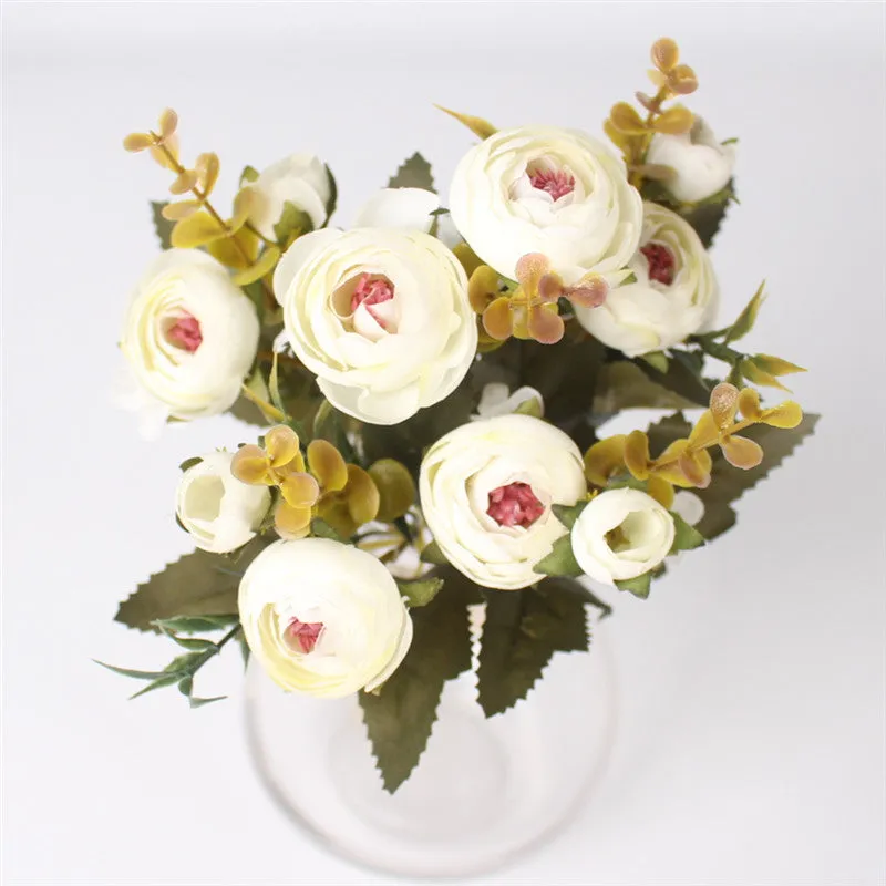 5 Branches European Style Artificial Rose