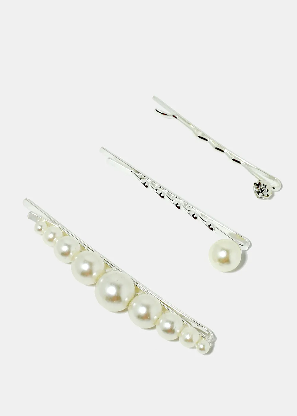 5-Piece Pearl Hairpins Set