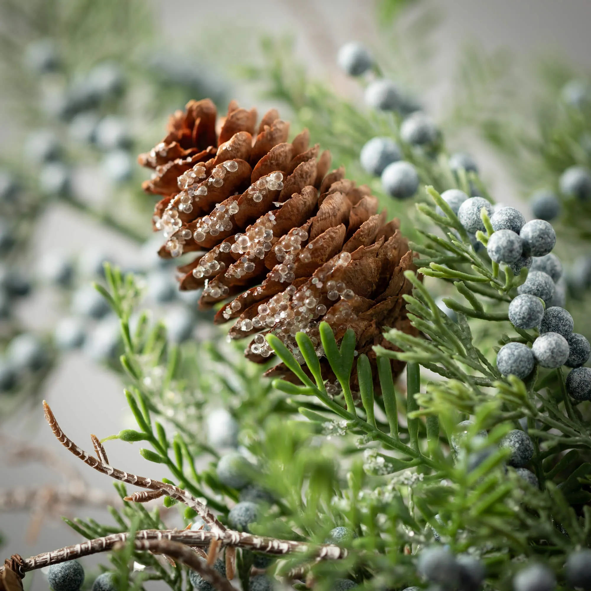 6.5" Berry/Cedar Ring