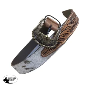 A8220 - 34" Hand Tooling Leather Cowhide Belt