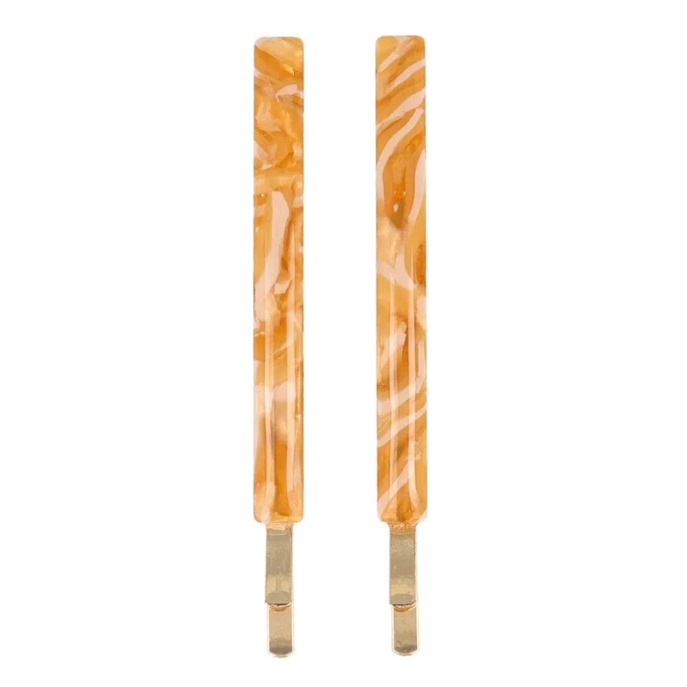 Acetate Marble Hairpin Set