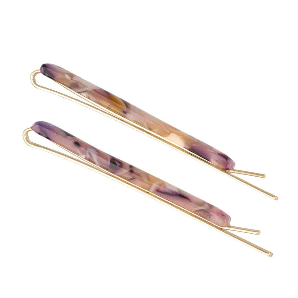 Acetate Marble Hairpin Set