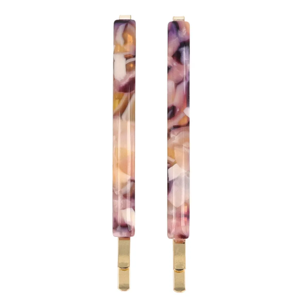 Acetate Marble Hairpin Set