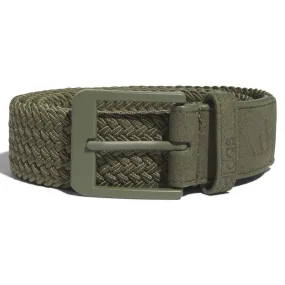 adidas Braid Stretch Belt - Olive Strata