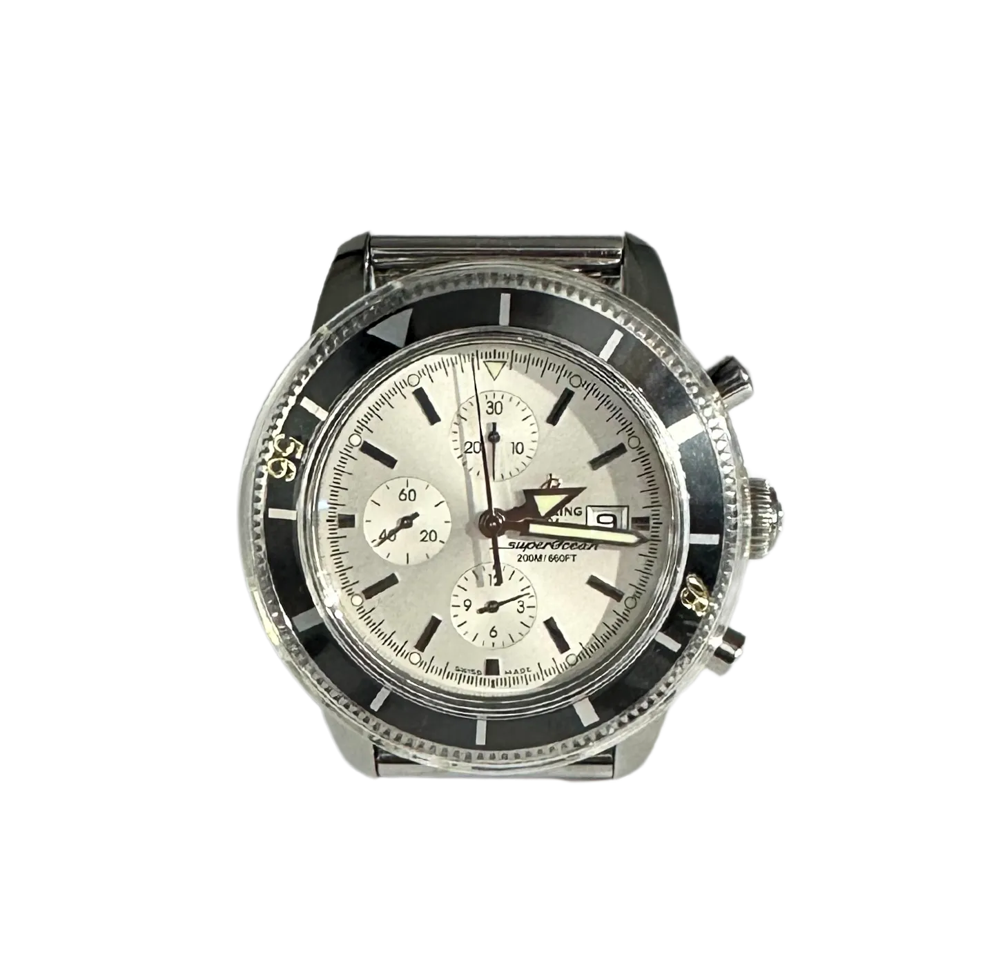 Breitling Superocean Stainless Steel Watch (Model A13320)