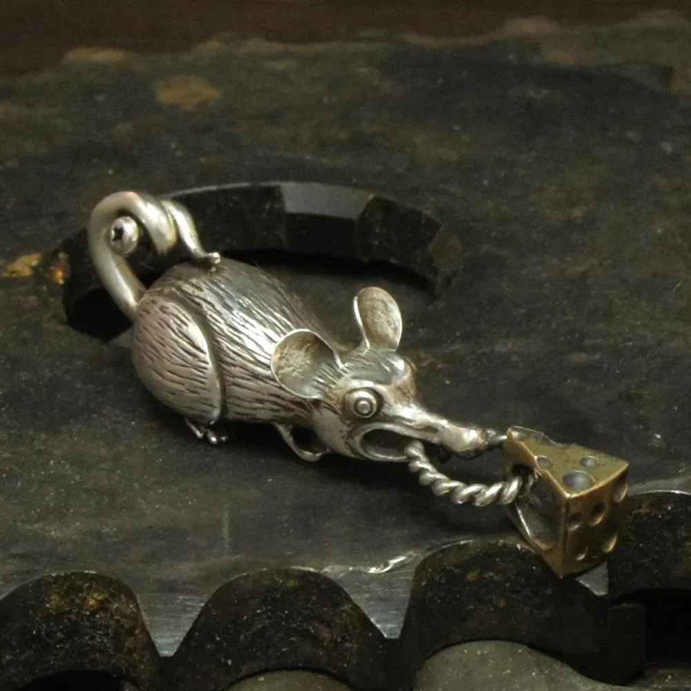 Busy Work Rat Pendant