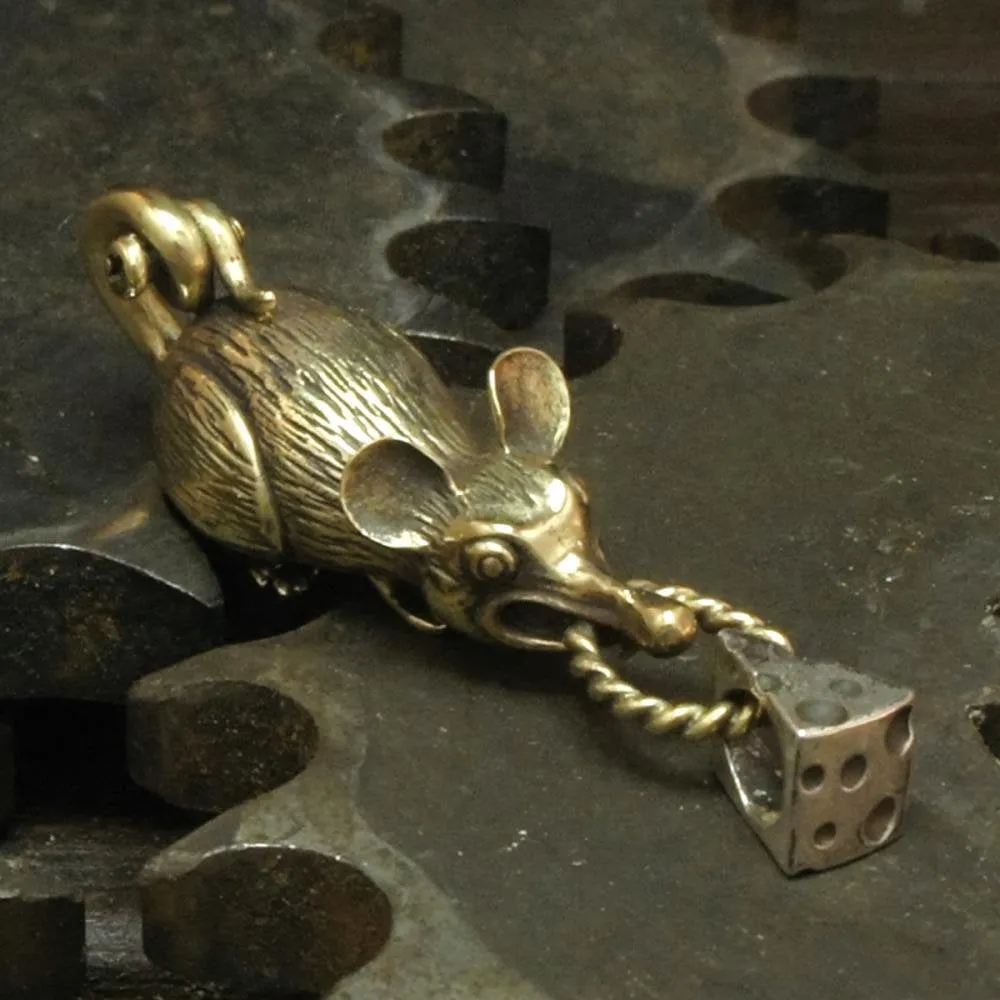 Busy Work Rat Pendant