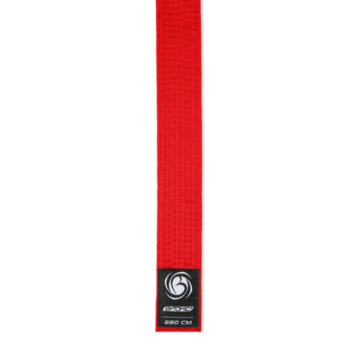 Bytomic Plain Polycotton Martial Arts Belt Pack of 10 Red