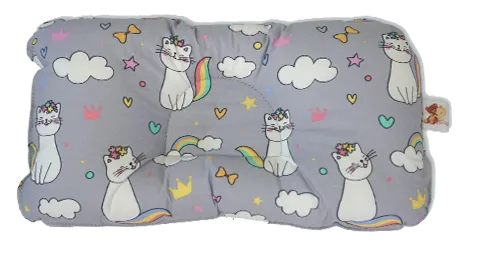 Cats in Gray -  Babycuddle Head Pillow