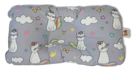 Cats in Gray -  Babycuddle Head Pillow