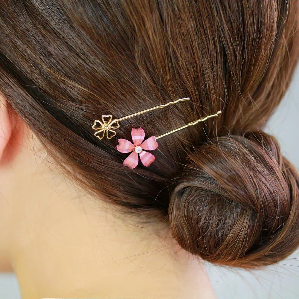 Cherry Blossom Hairpin Set