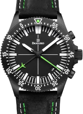 DC82 Green Black  - Central Minutes Chrono