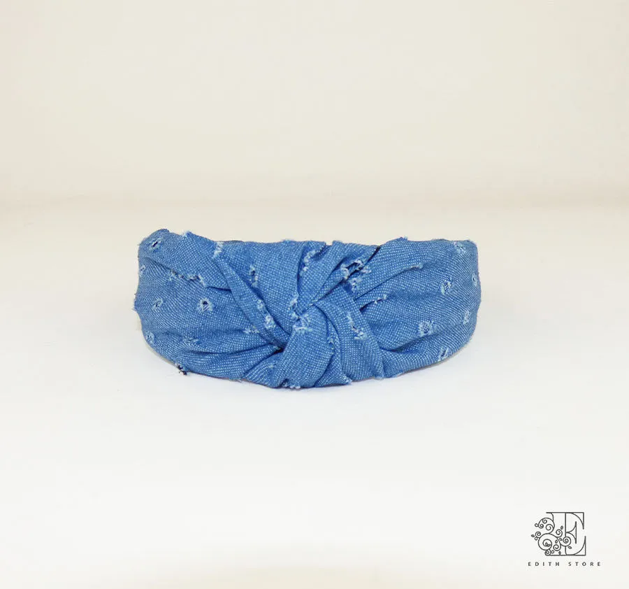 Denim headbands