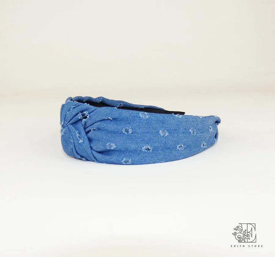 Denim headbands