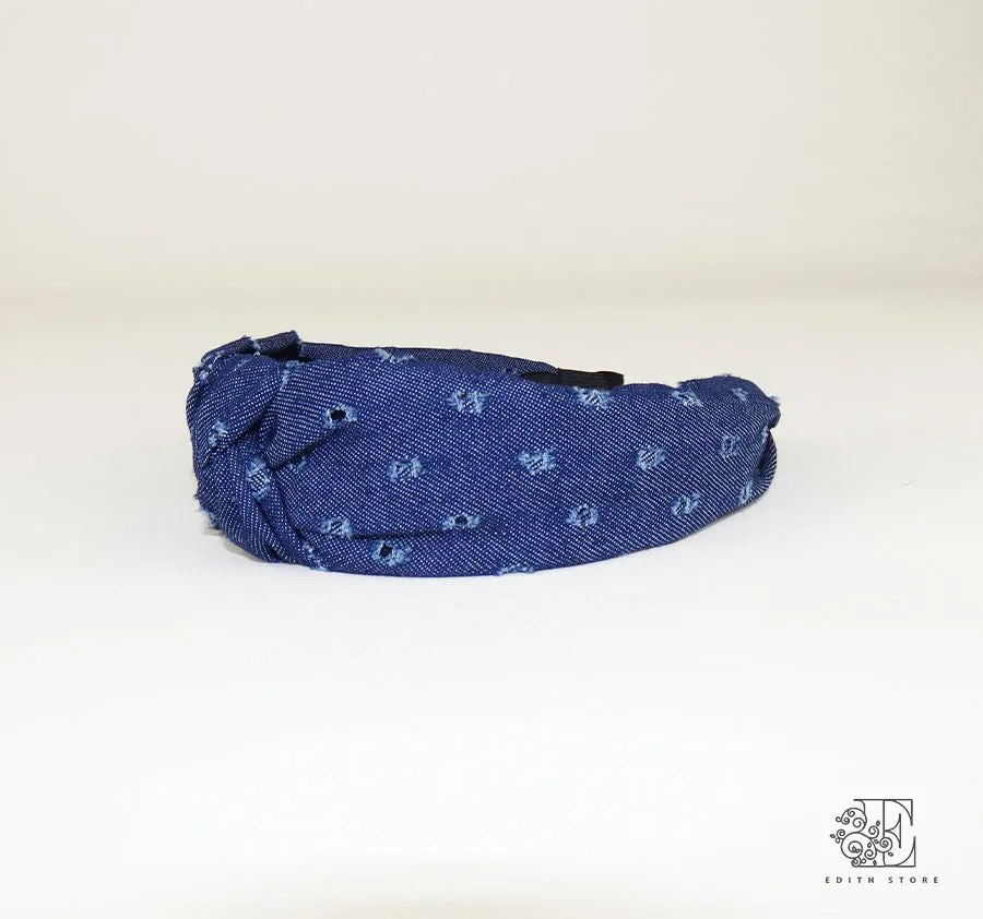 Denim headbands