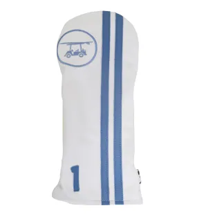 Driver Head Cover - White