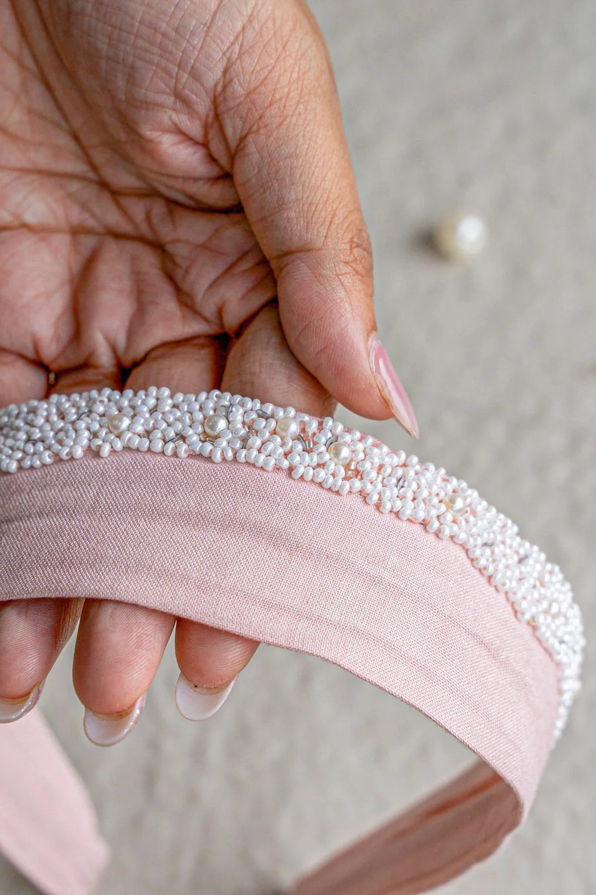 Ethereal- Pastel Pink Hairband