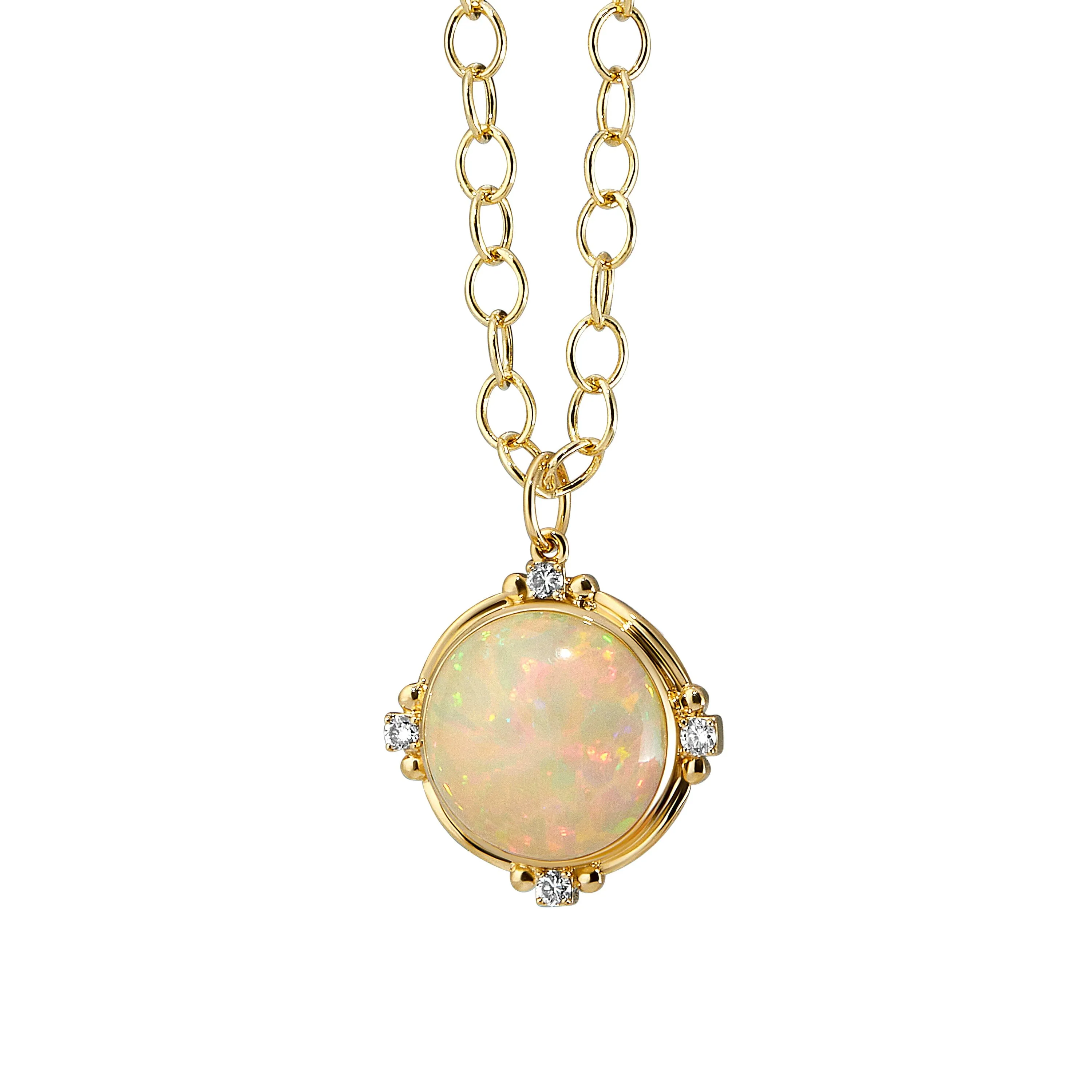 Ethiopian Opal Pendant