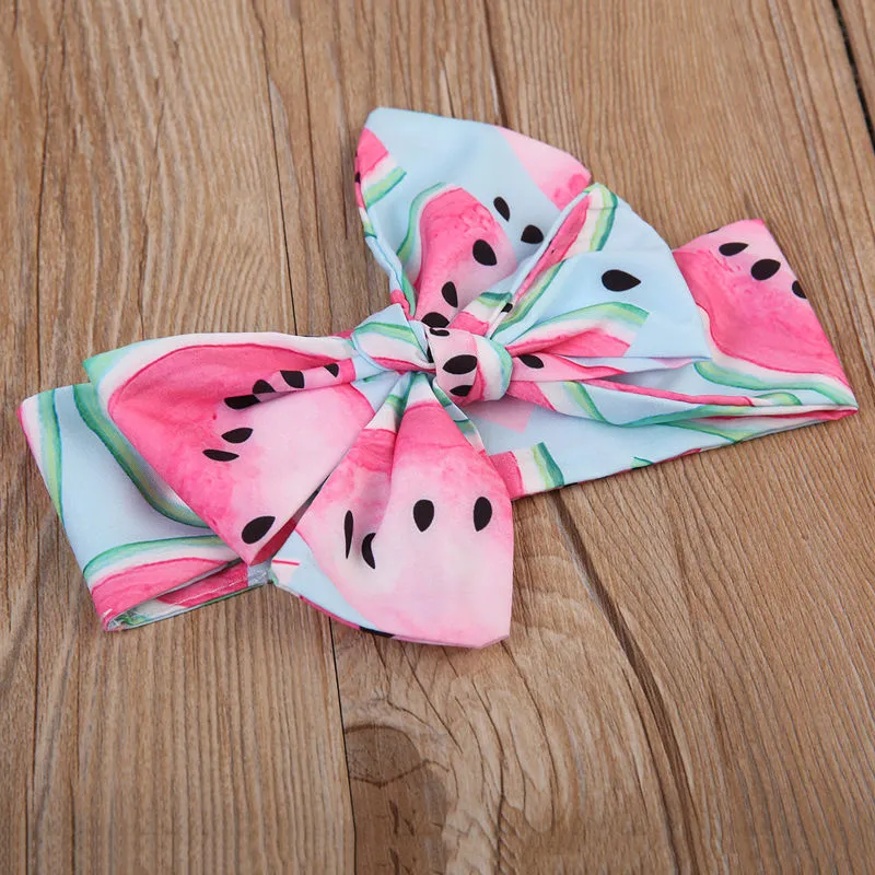 Girls Bowknot Tie Headband