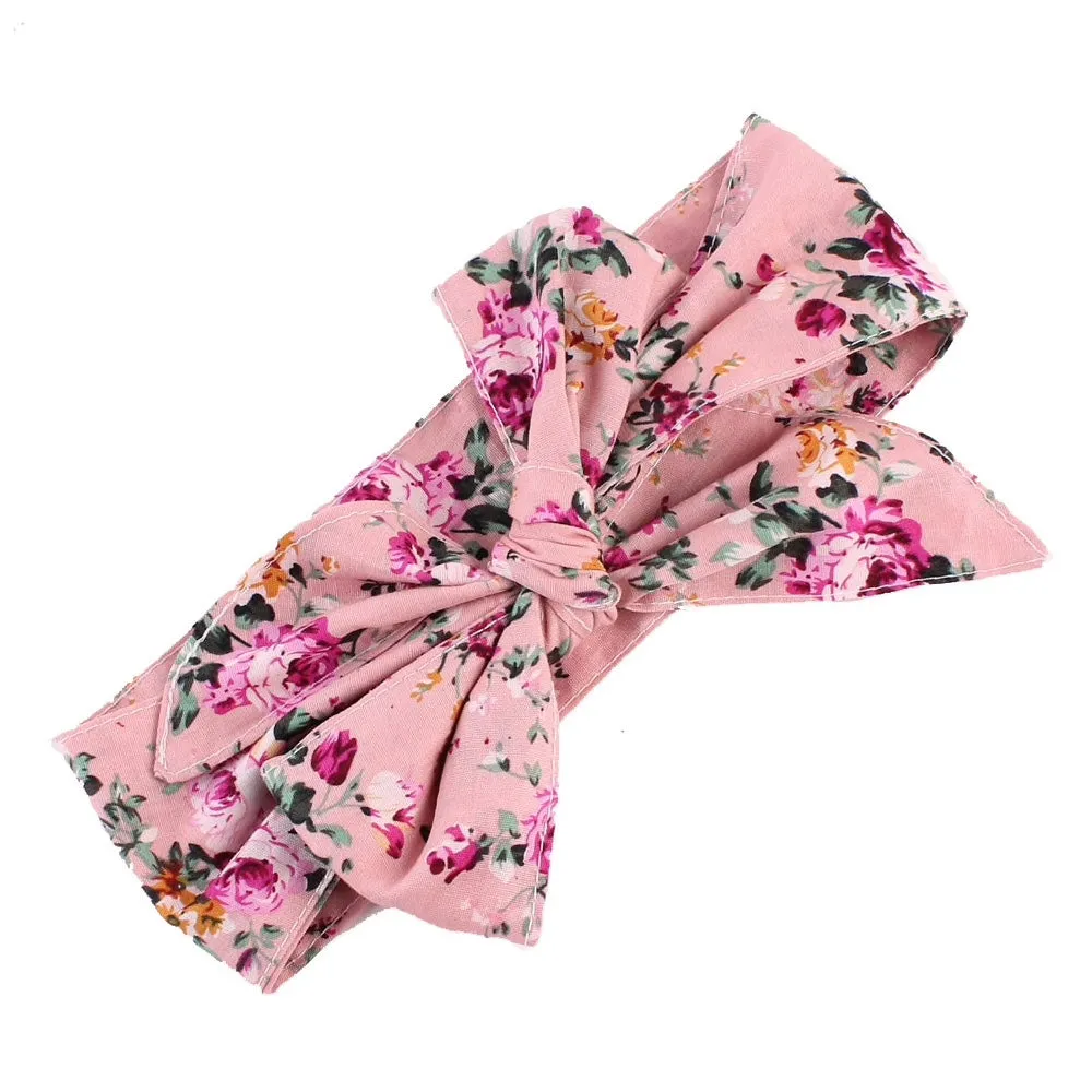 Girls Bowknot Tie Headband