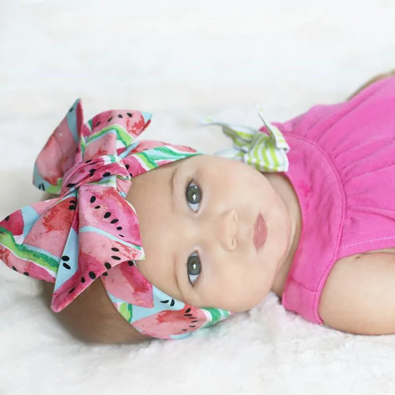 Girls Bowknot Tie Headband