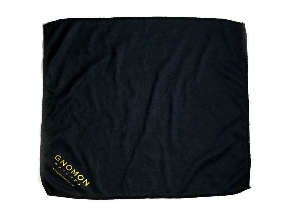 Gnomon Black Lint Free Microfiber Cleaning Cloth