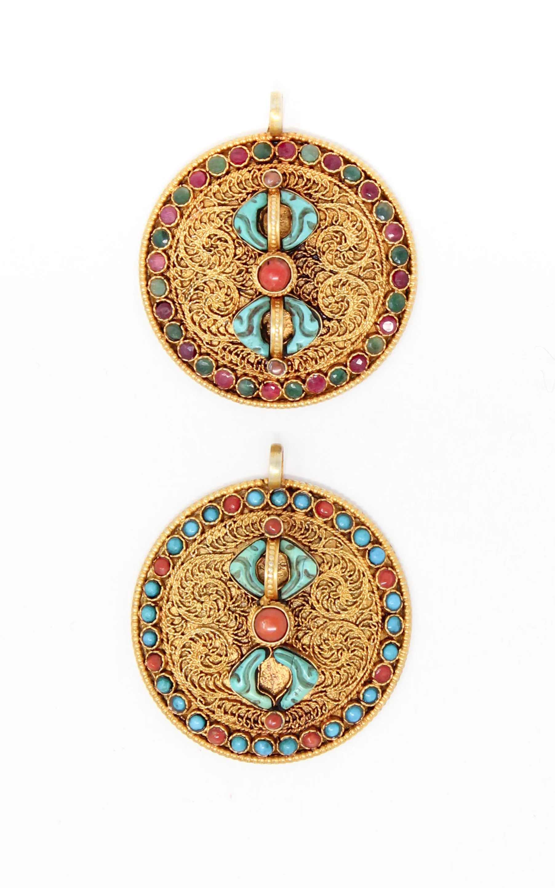 Gold Dorjee Pendant