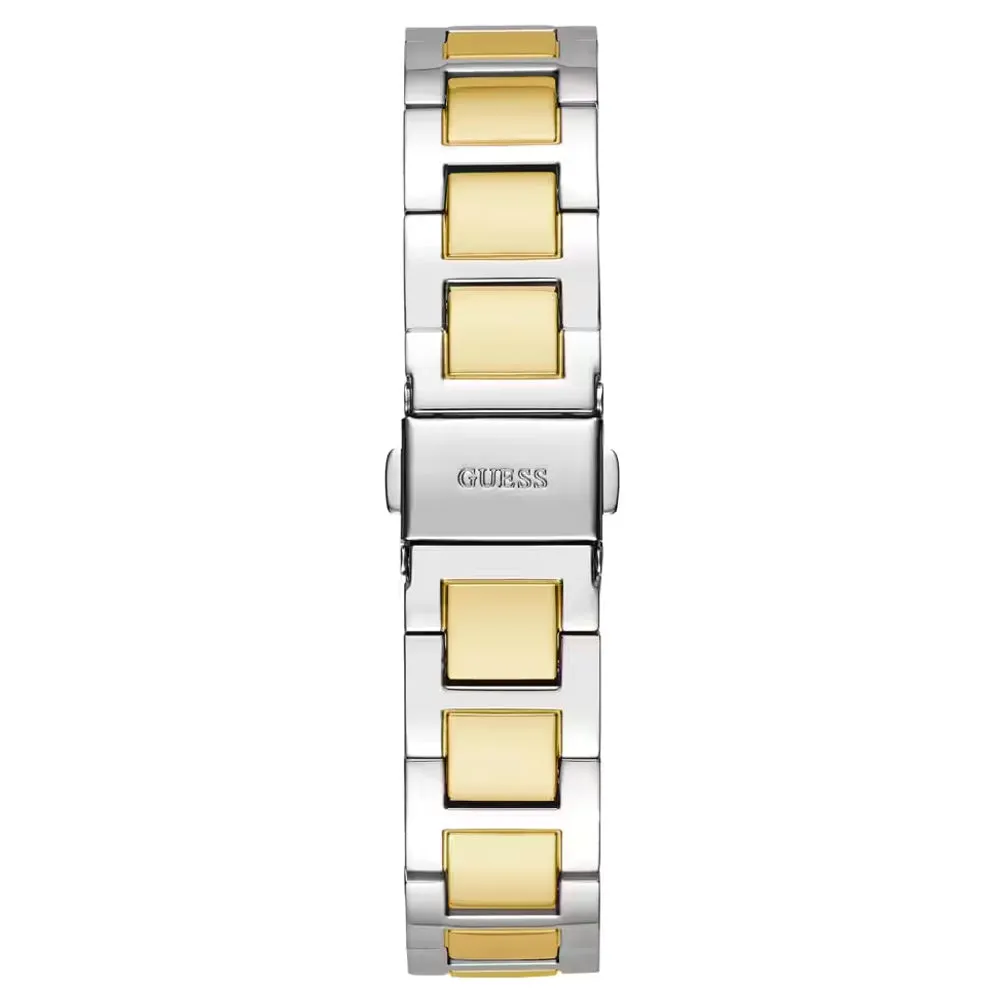 Guess Dawn Two Tone Stainless Steel Strap Ladies Watch GW0404L2