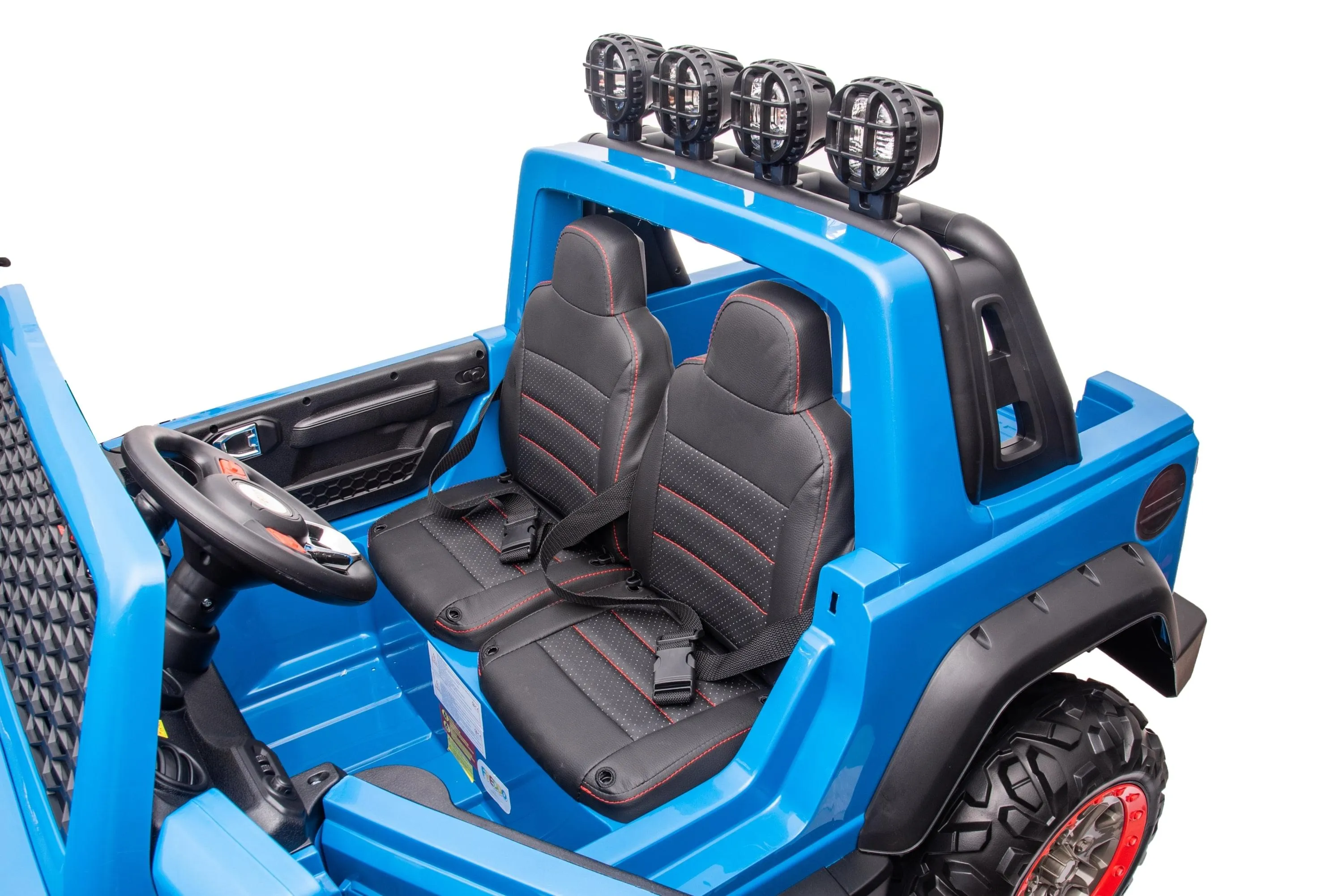 Jeep 24V Freddo Cruiser with Top Lights 2 Seater Ride-on