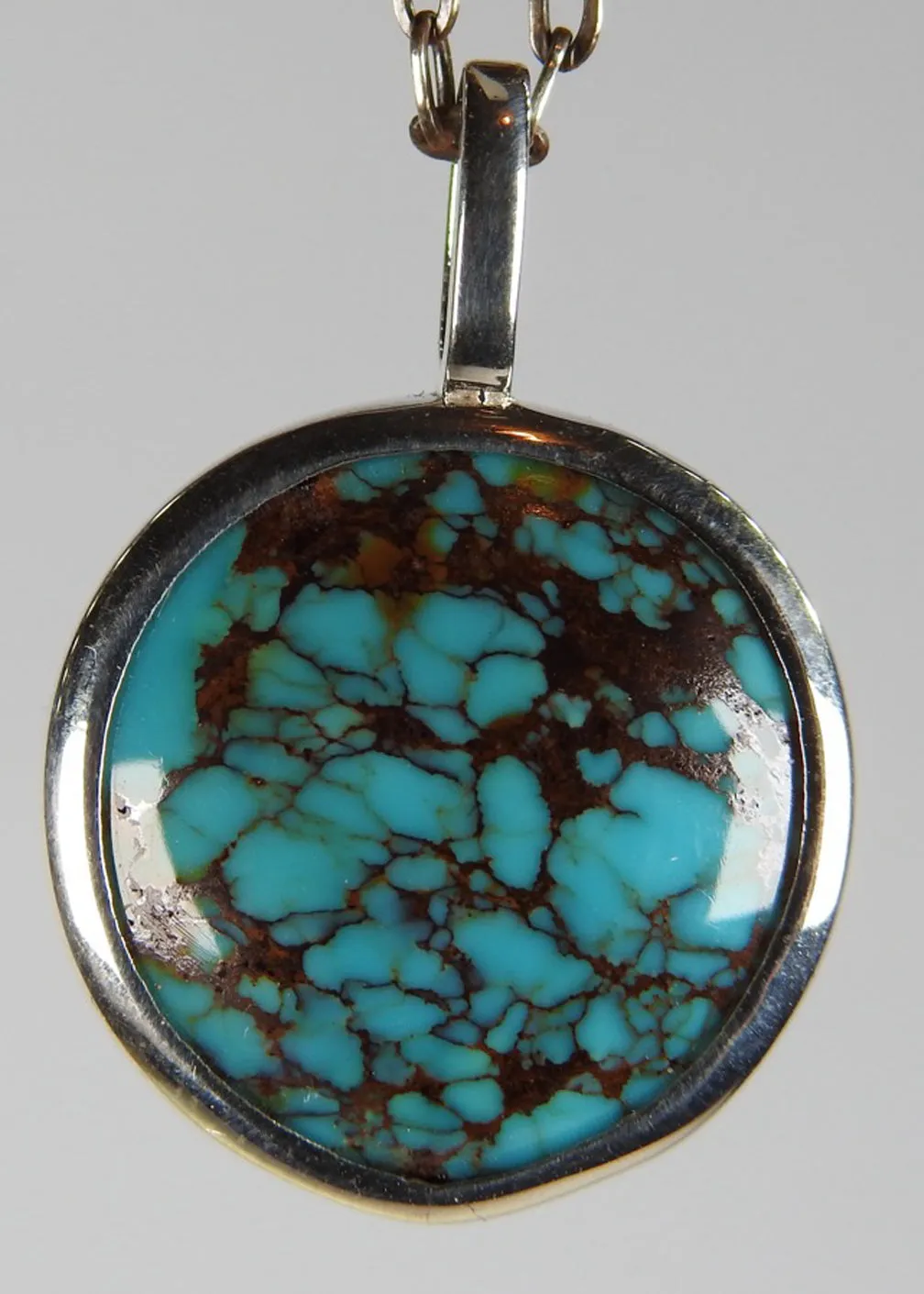 Kingman Arizona Turquoise Pendant