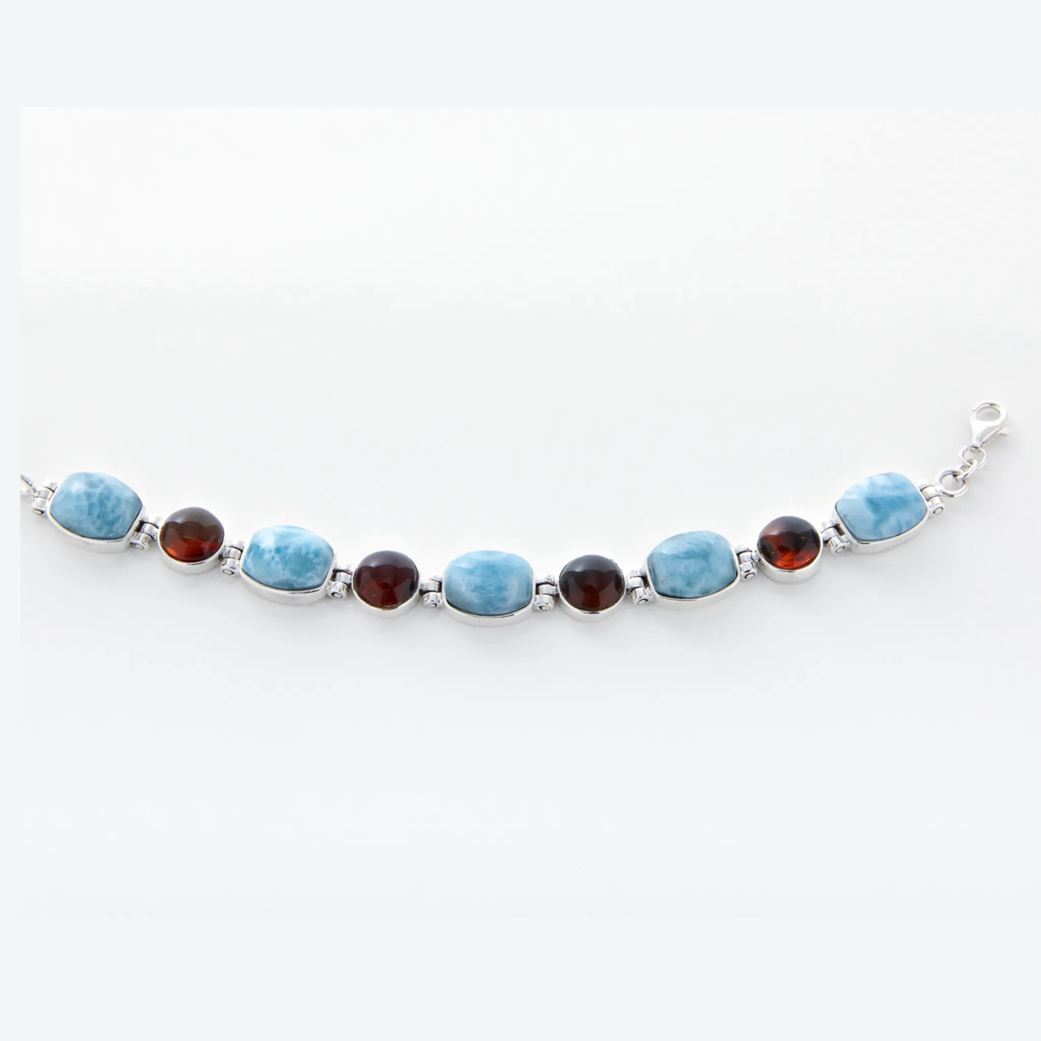 Larimar Amber Bracelet Elvira II