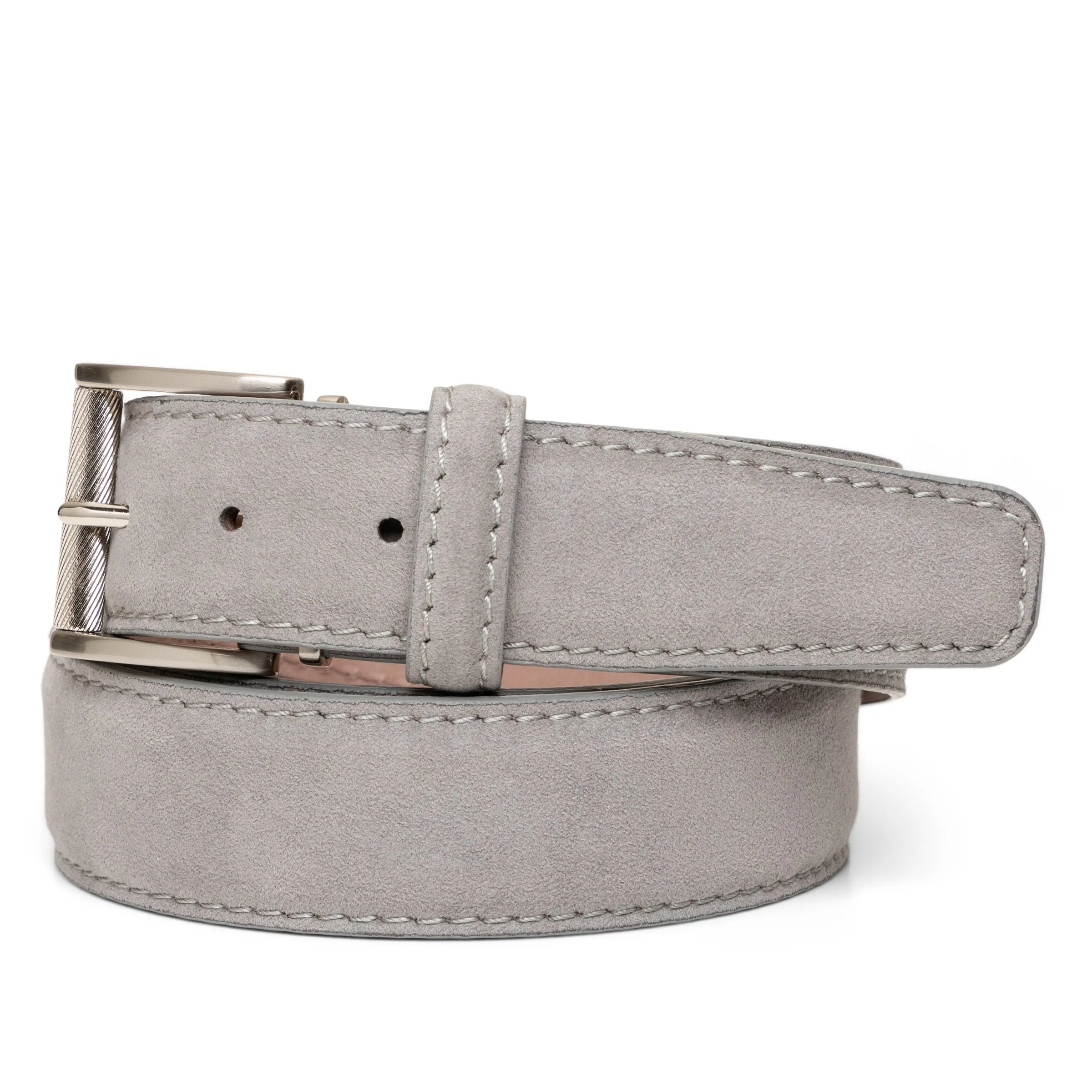 LEN Belt Alcantara Grey STK