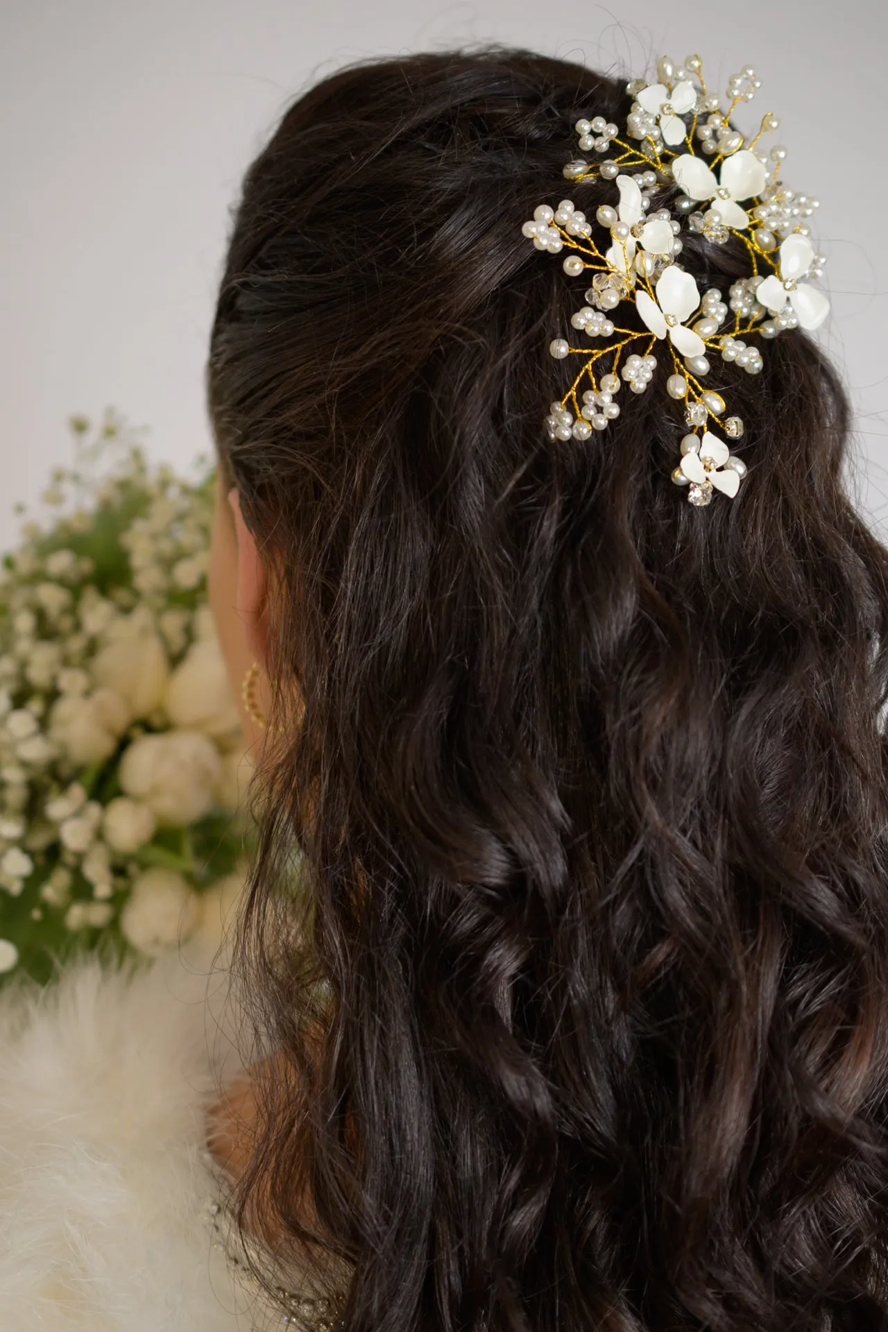 Marina Floral Hairpins