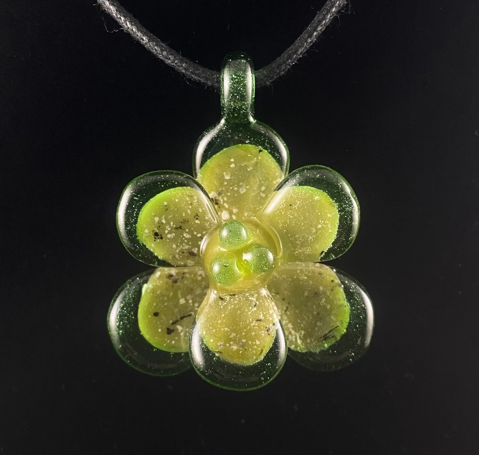 Memorial 3D Succulent Flower Pendant