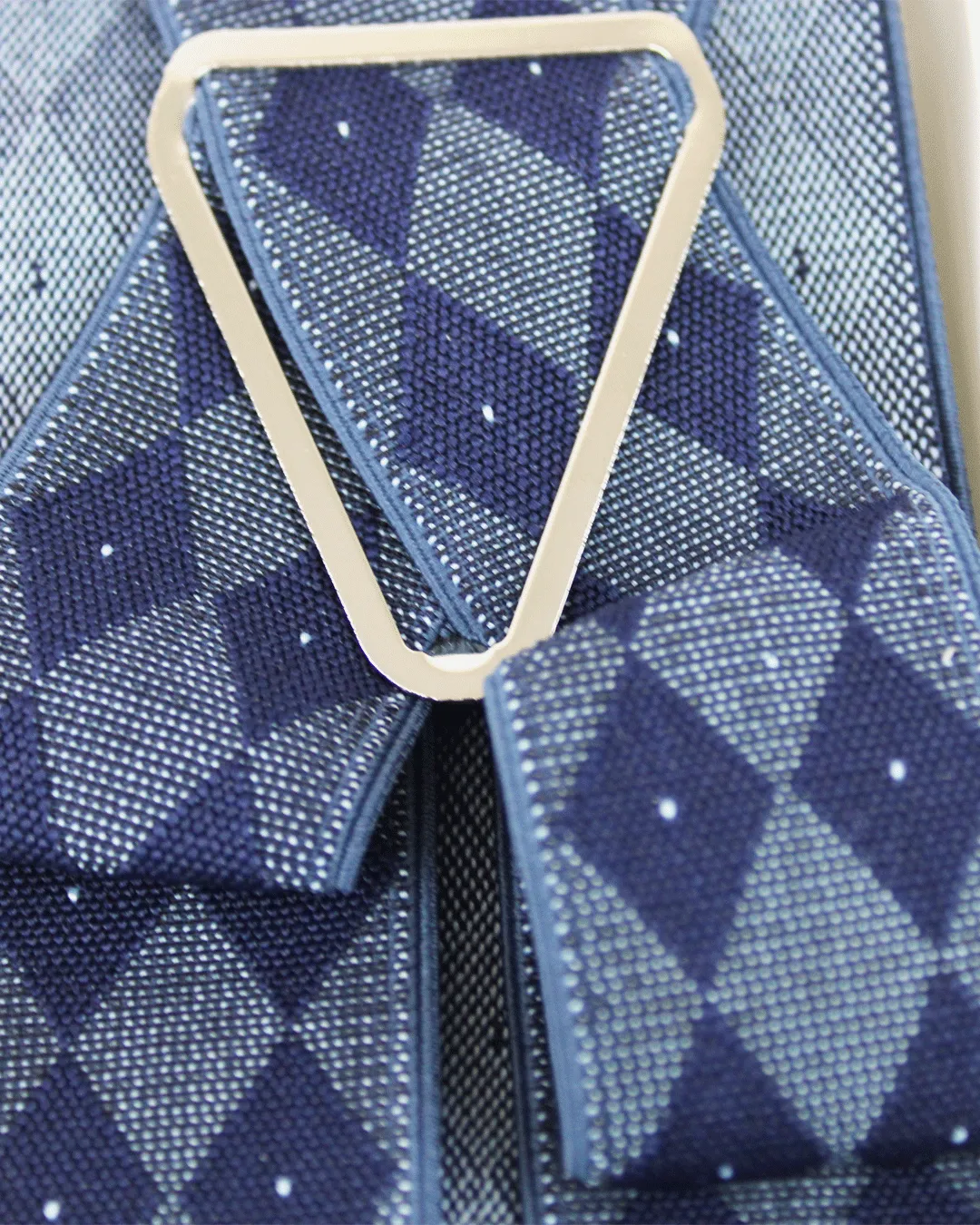 Men's Blue Suspenders