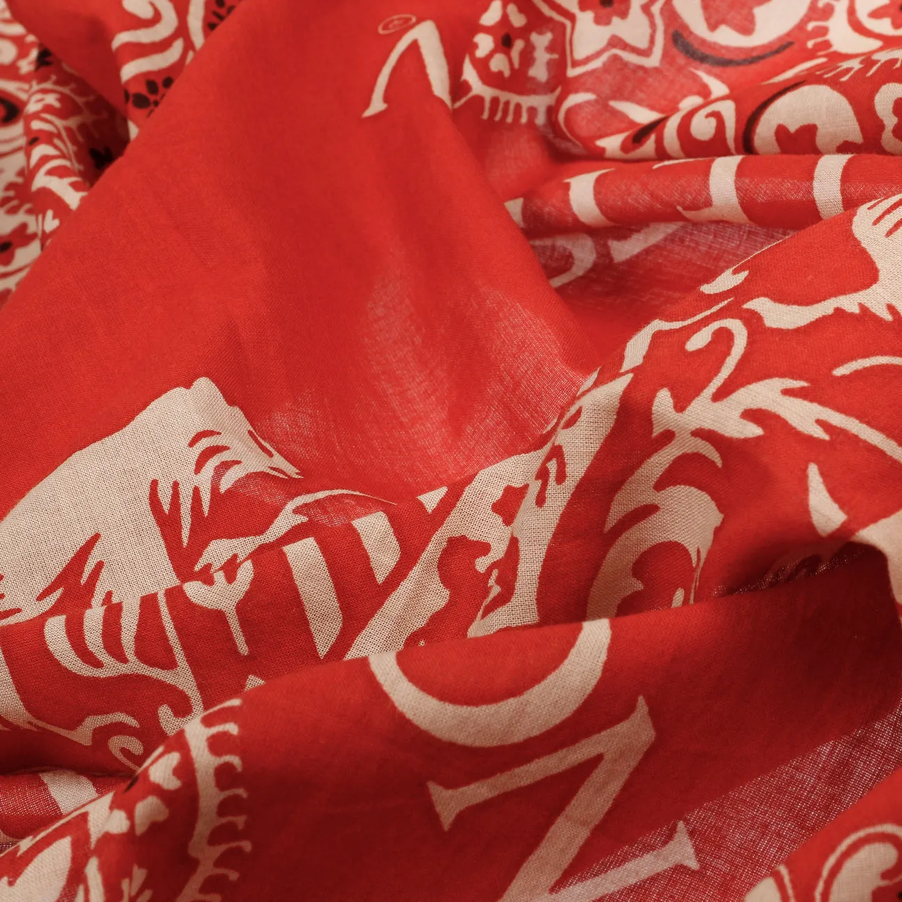 Paisley Bandana, Red