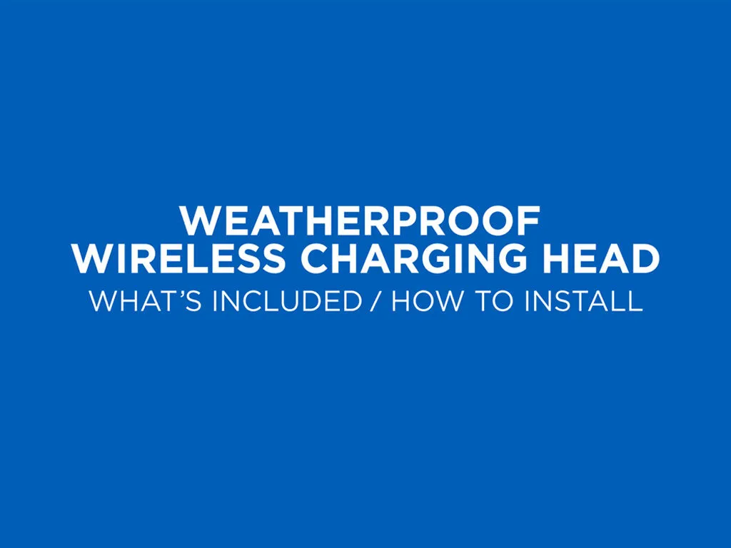 Quad Lock 360 Head - USB Weatherproof Wireless Charging Head