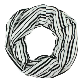 Rib Stripe Infinity Scarf