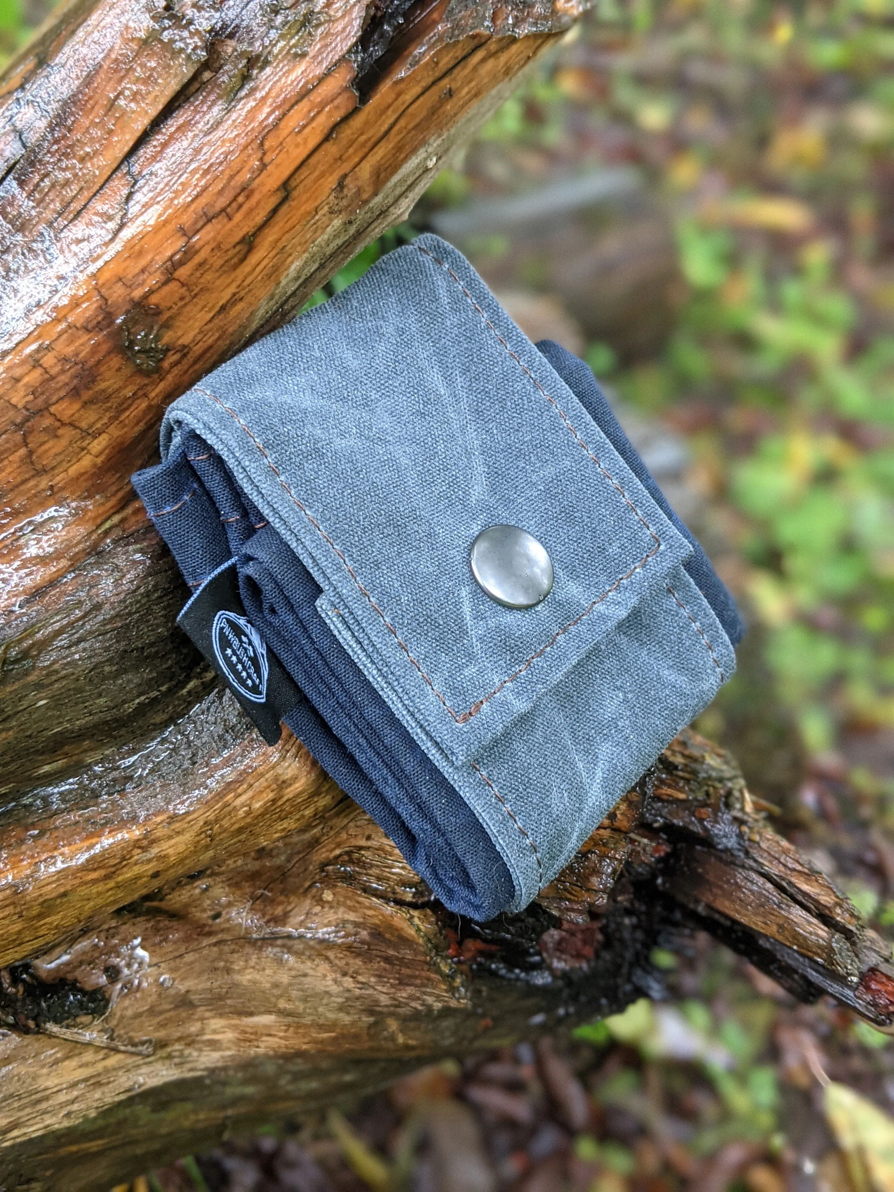 Rugged Waxed Canvas Foraging Bag, Hip Pouch by PNWBUSHCRAFT