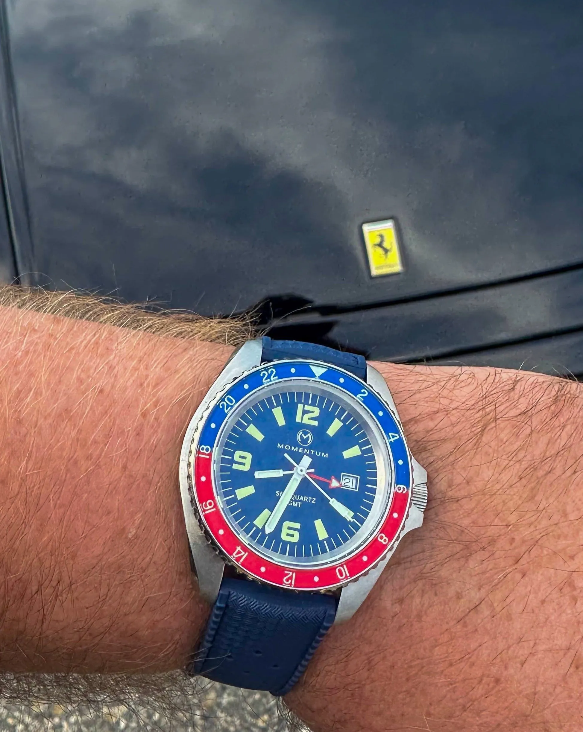 Sea Quartz GMT