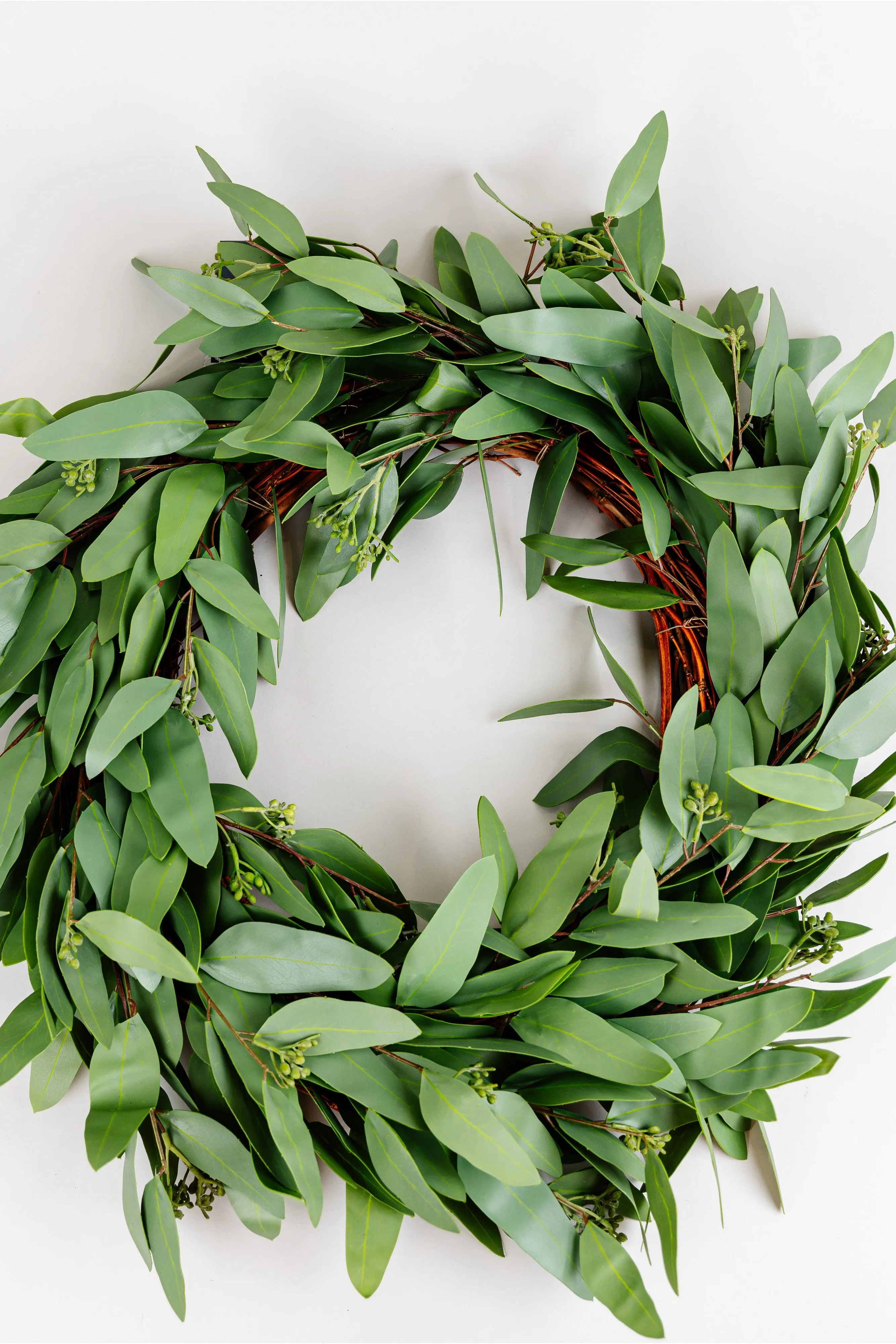 Seeded Eucalyptus Wreath 24