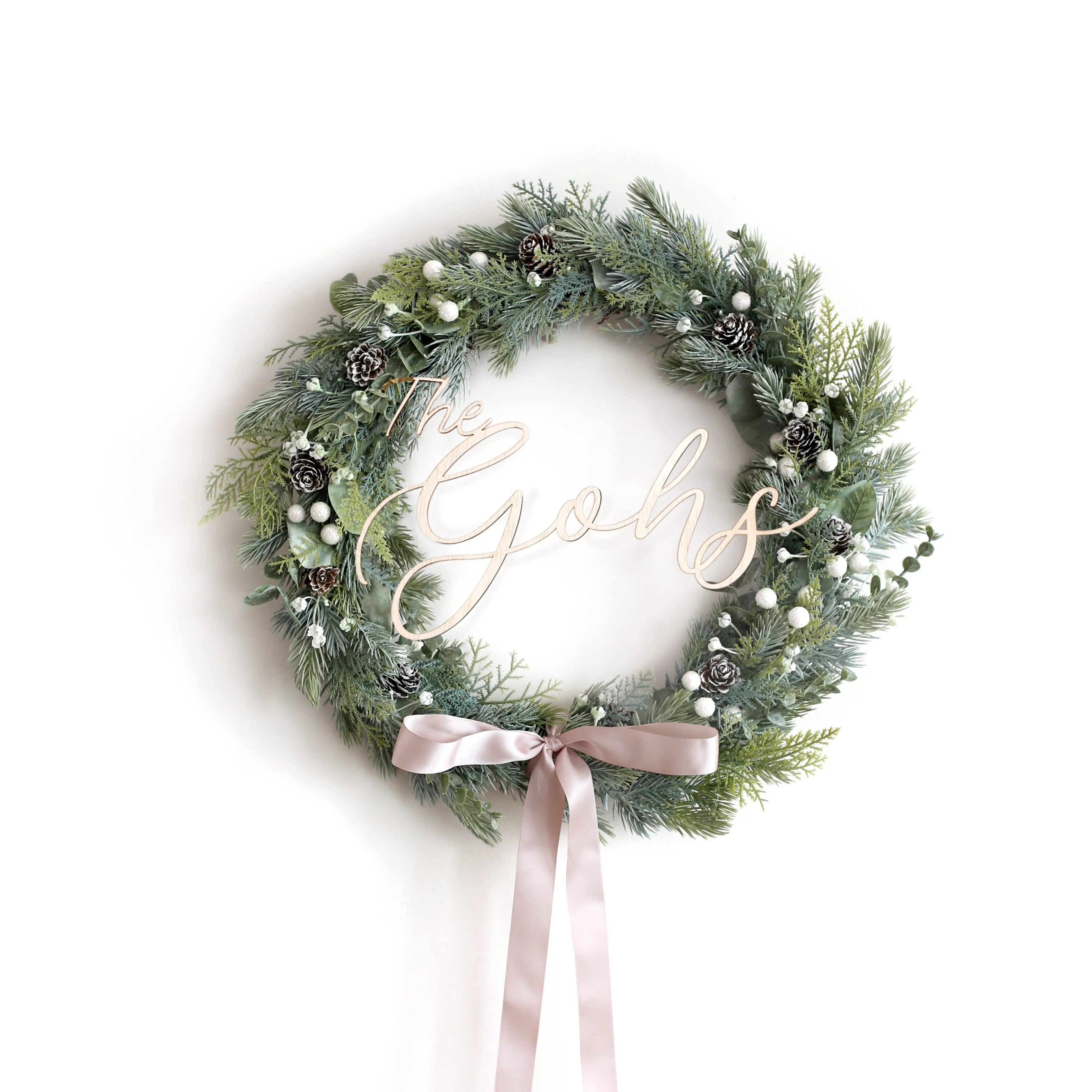 Snowberry Christmas Wreath