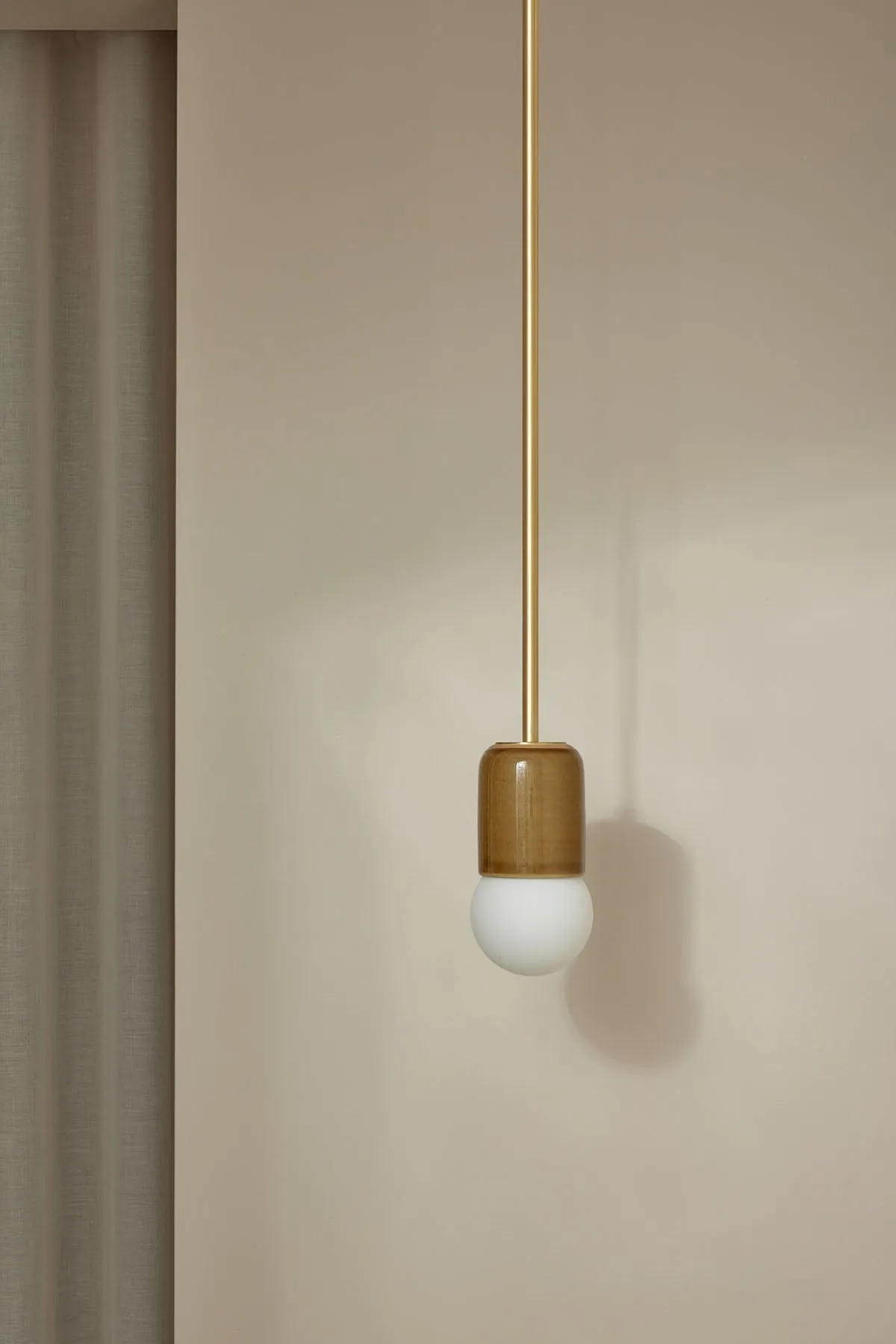 Terra 1 Pendant Light - Solid Rod