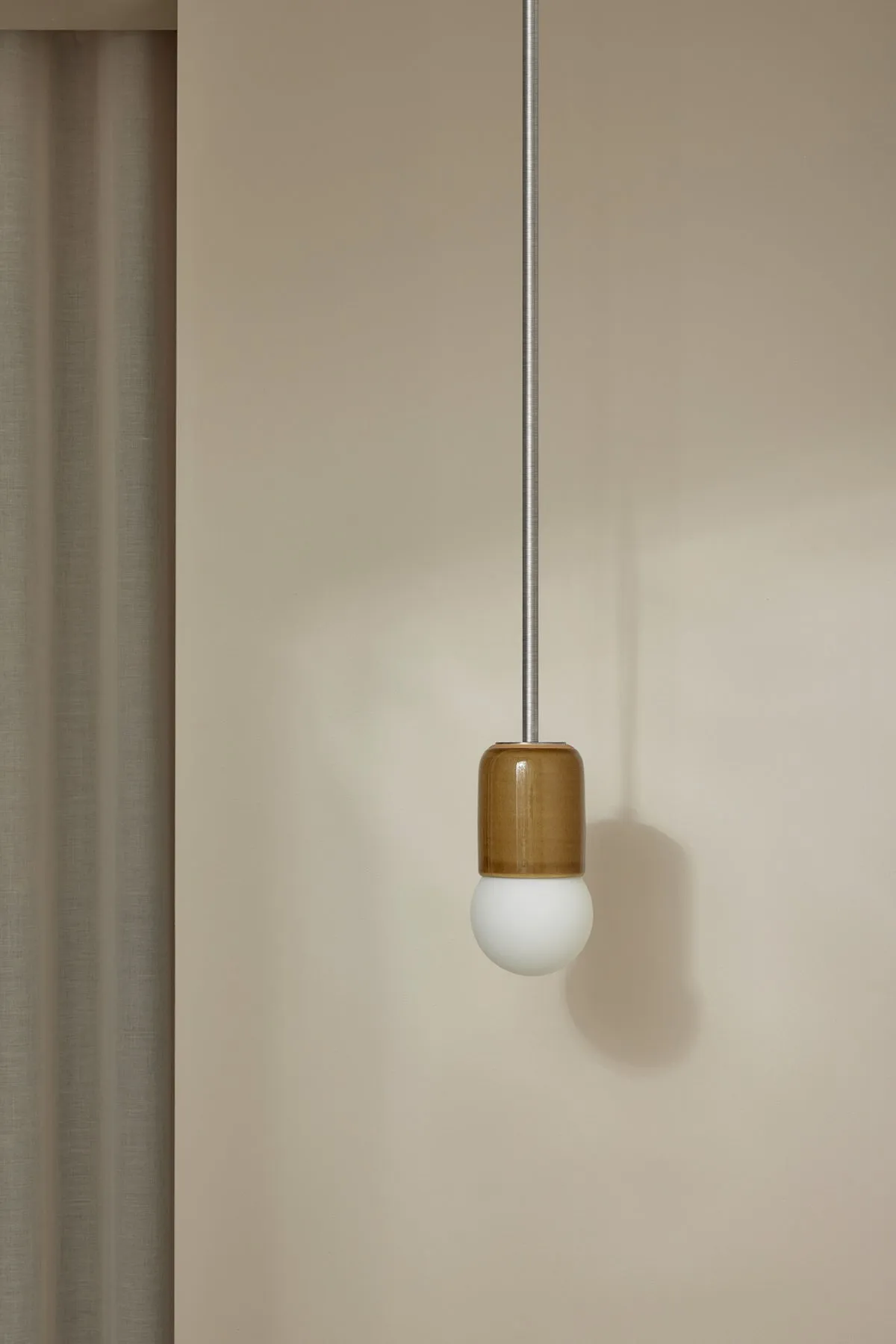 Terra 1 Pendant Light - Solid Rod