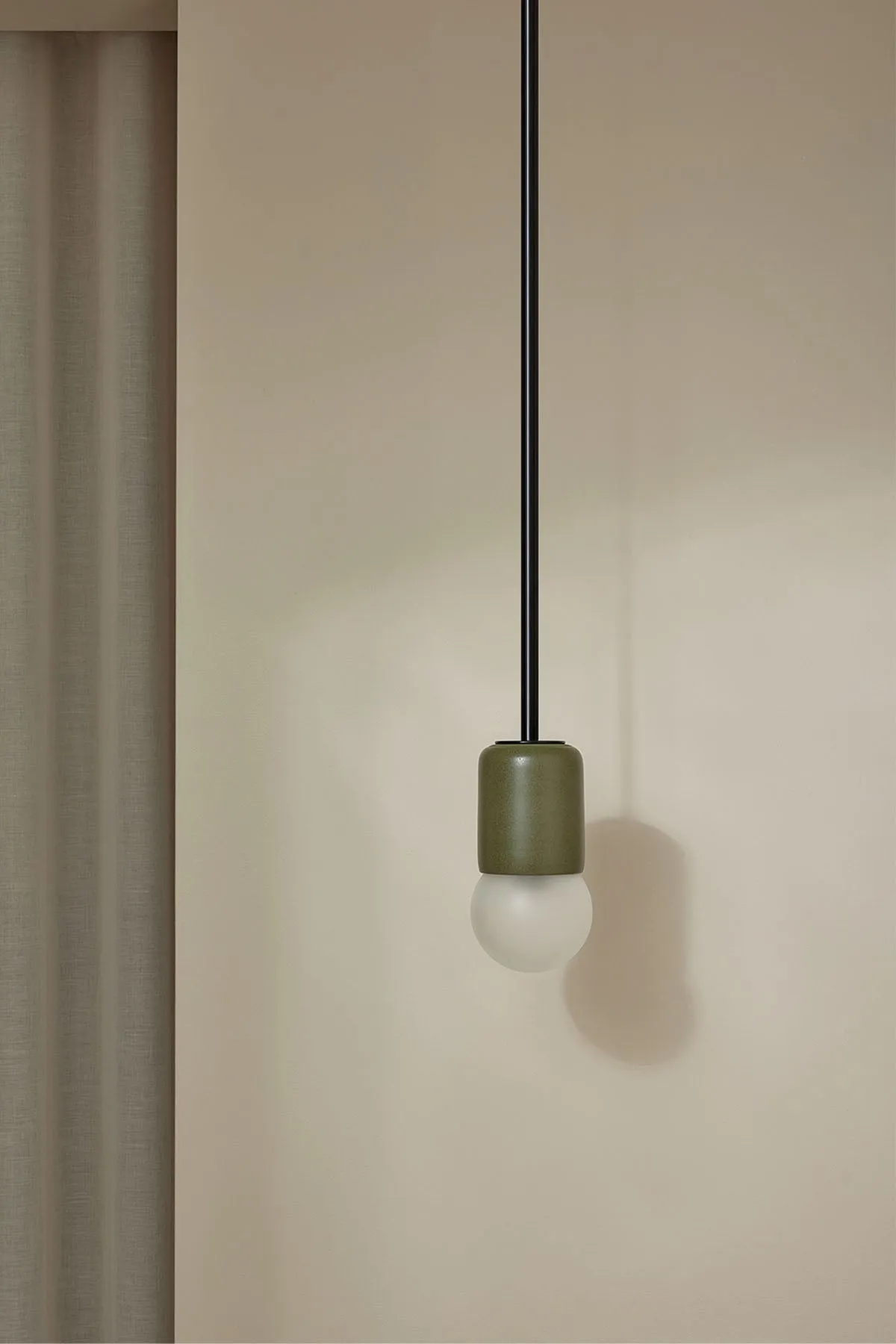 Terra 1 Pendant Light - Solid Rod